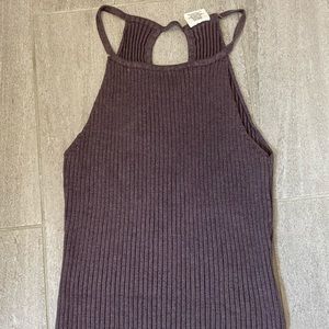 Purple Tillys Ribbed Tank